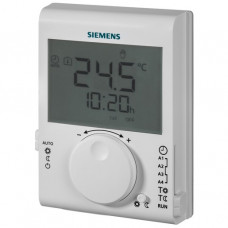Siemens Raumtemperaturregler mit Tagesschaltuhr und grosser LCD-Anzeige RDJ100