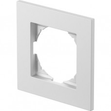 TEM Rahmen LOGIQ FLAT 1-fach polarweiß