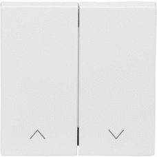 Viko Wippe 2-fach Jalousieschalter Karre reinweiß