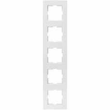 Viko Abdeckrahmen 5-fach Karre reinweiß