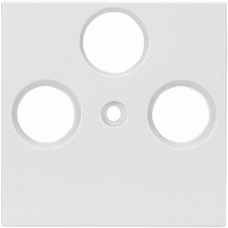 Viko Abdeckung SAT 3 Loch Karre reinweiß