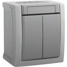 Viko Serienschalter Pacific P54 grau