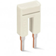 Wago Kammbrücker 2-fach Nennstrom 25 A isoliert lichtgrau 2002-402