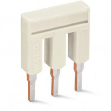 Wago Kammbrücker 3-fach Nennstrom 25 A isoliert lichtgrau 2002-403