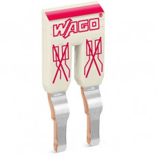 Wago Schachtelbrücker 25A isoliert 2-fach Serien 2002 und 2003 lichtgrau