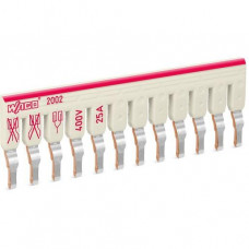 Wago Schachtelbrücker 25A isoliert 12-fach Serien 2002 und 2003 lichtgrau