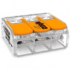 Wago COMPACT 3-Leiterklemme 3fach x 0,5-6mm² 221-613