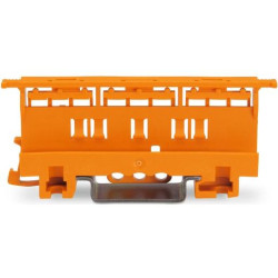 Wago Befestigungsadapter der Serie 221 6 mm² zur Montage auf TS 35 orange Wago Befestigungsadapter der Serie 221 6 mm² zur Montage auf TS 35 orange