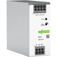 Wago Primär getaktete Stromversorgung DC 24V 20A 2587-2147 Base 1-phasig Ausgangsspannung