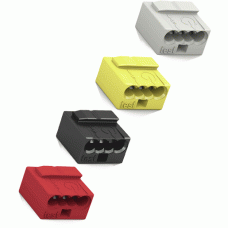 Wago MICRO-Verbindungsdosenklemme 4-Leiter-Klemme 0,6-0,8 mm²