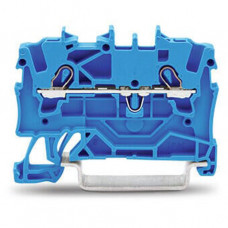 Wago Reihenklemme Durchgangsklemme 0,25-1,5 mm² 2001-1204 blau