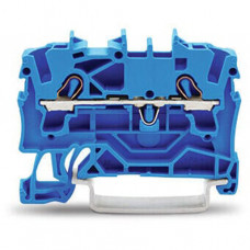 Wago Reihenklemme Durchgangsklemme 0,25-2,5 mm² 2002-1204 blau