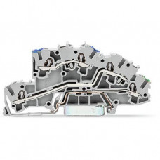 Wago Etagenklemme 0,25-2,5 mm² 2003-7646 N/L/PE grau