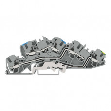 Wago Etagenklemme 0,5-6 mm² 2005-7646 N/L/PE grau