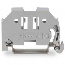 Wago Schraubenlose Endklammer 6mm Type: 249-116 grau