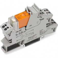 Wago Stecksockel mit Relais und Statusanzeige je 1 Wechsler 1 u DC 24 V 788-304