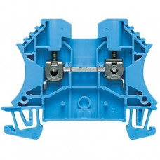 Weidmüller Durchgangsklemme WDU 4 blau