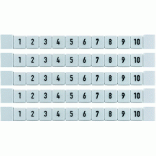 Weidmüller Klemmenmarkierung Ziffern 5 x 5 mm Polyamid (10 Stk)