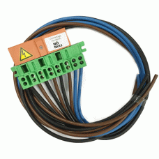 Karl Geiger Zähleranschlussklemme Niederösterreich grün mit Kabel 1-ZST-SW/4